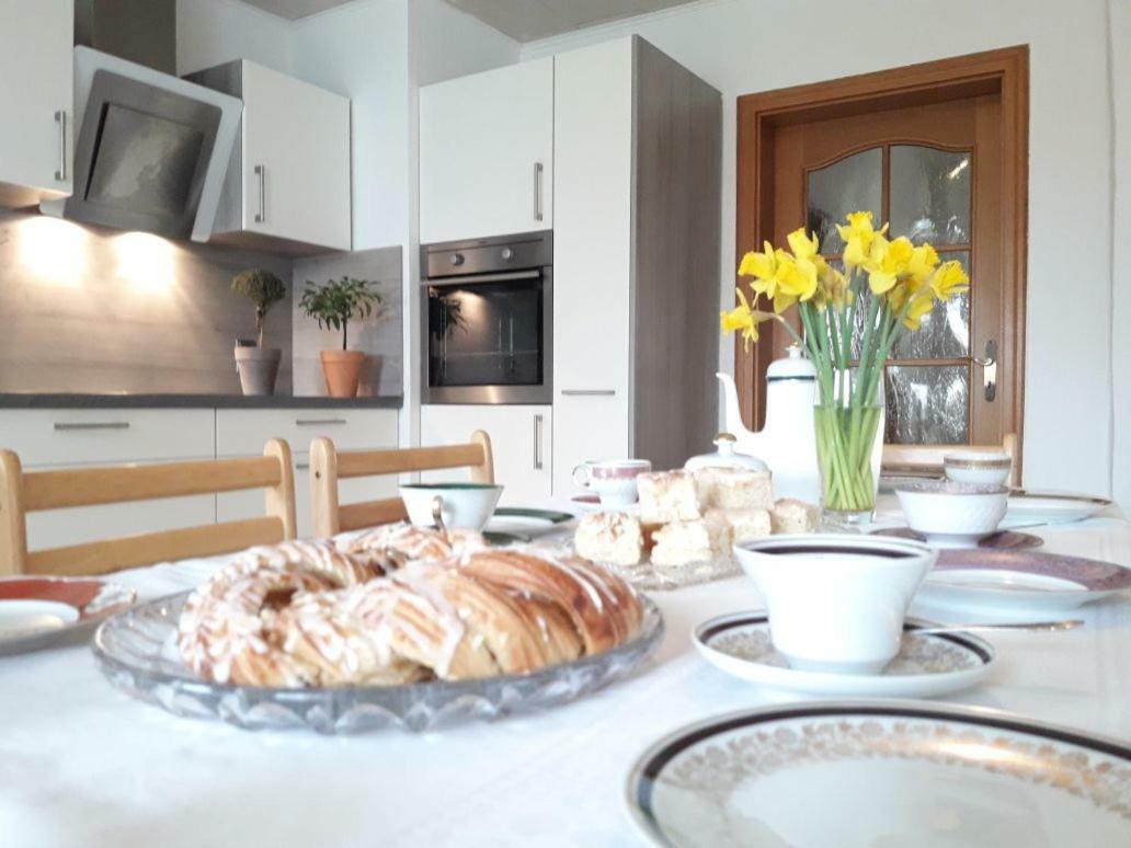 Familienhof Mueritz Apartment Klein Plasten Luaran gambar